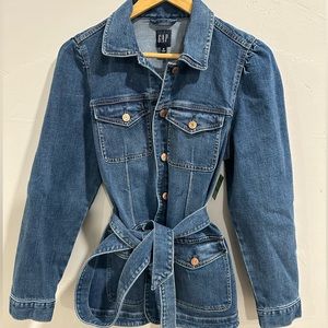 Fitted Denim Jacket.